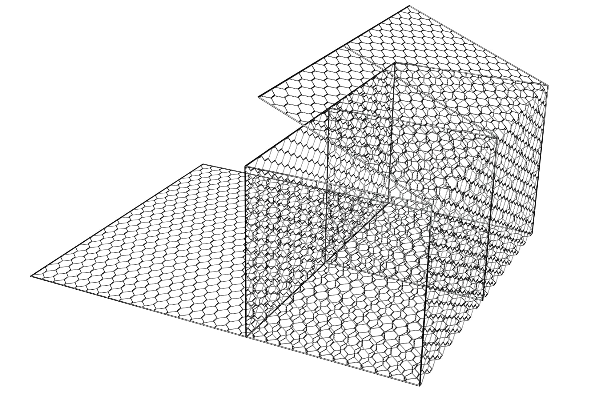 GM габион ГСИ-А 3x2x0,5 Ц